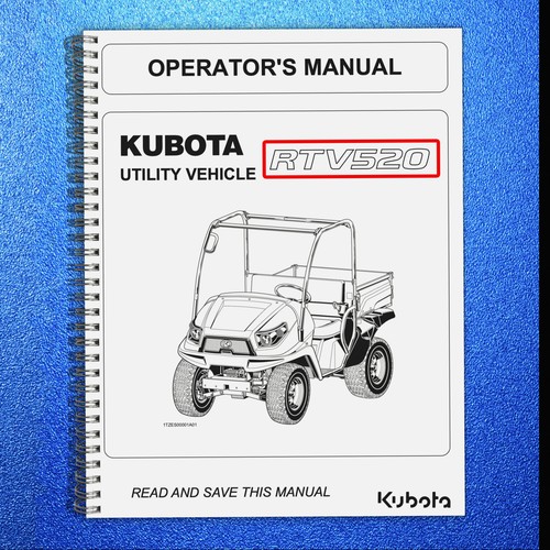 Kubota rtv520 utility vehicle - utility,