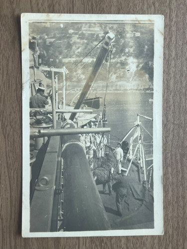 Cartolina epoca ww2 ponte - cartolina,