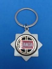 LANCIA LOGO STAR KEYRING SATIN