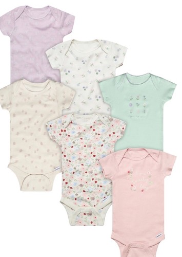 Lotto bimba gerber onesies - bimba,