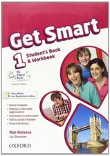 Get smart. Student's book-Workbook vol. 1 x Scuola media 9780194044127 
