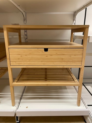 Ikea nordkisa comodino bambù - ikea, comodino,