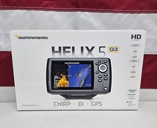 Humminbird HELIX 5 Fishfinder CHIRP DI GPS G3 & XNT-9-HW-T Trasduttore - 411670-1