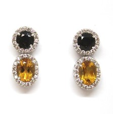 18k White Gold Zirconia