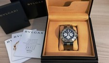 Bulgari Diagono Titanium 44mm Chrono - Bvlgari TI44TACH - Full Set - Automatico