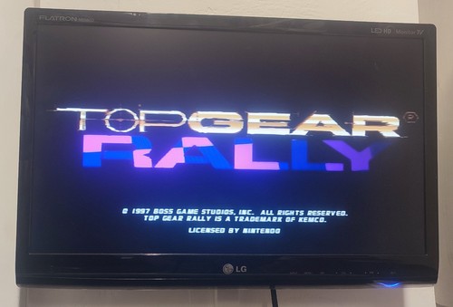 Nintendo topgear rally - nintendo, 64
