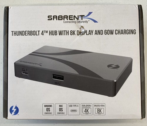 Sabrent thunderbolt4 hub with - sabrent,