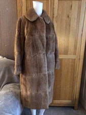 Cappotto pelliccia muschiato vintage