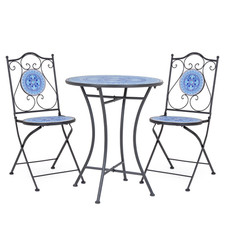 Tavolo + 2 Sedie Pieghevoli