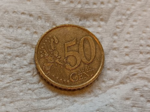 Moneta centesimi di euro - 50,