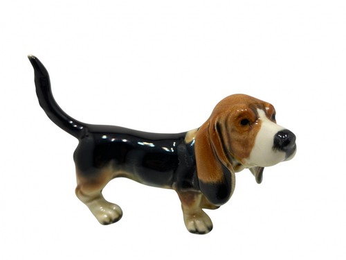 Statua goebel cane - statua, basset
