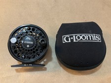 Mulinello da pesca a mosca G. Loomis Synchrotech GL 345 con custodia Made in USA NUOVO