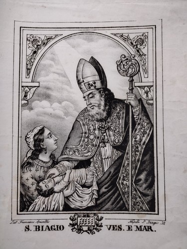 San biagio blasius - blasius, vescovo