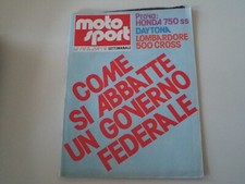 MOTOSPORT 73/1976 PROVA HONDA