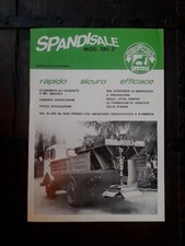 AUTOCARRO MACCHI BAUGHMAN SPANDISALE TBS-2 VARESE pubblicitario originale 