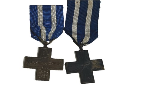 Medaglia croce merito - medaglia, di