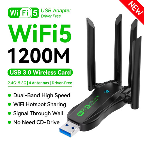 Adattatore usb wifi - usb, 1200mbps