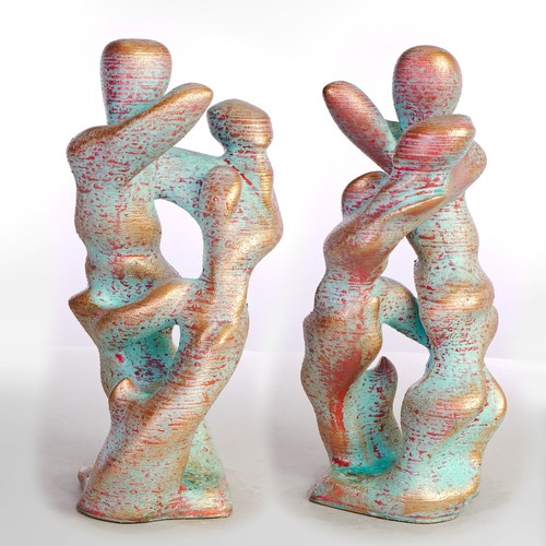 Tango argentino scultura pezzo - tango,
