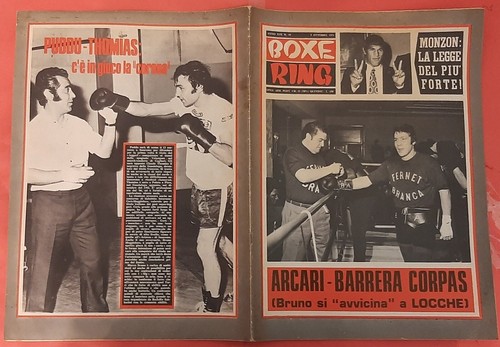 Rivista boxe ring 1971 - rivista,
