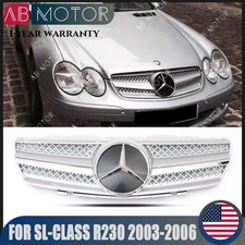 Silver Front Grille W/OE For