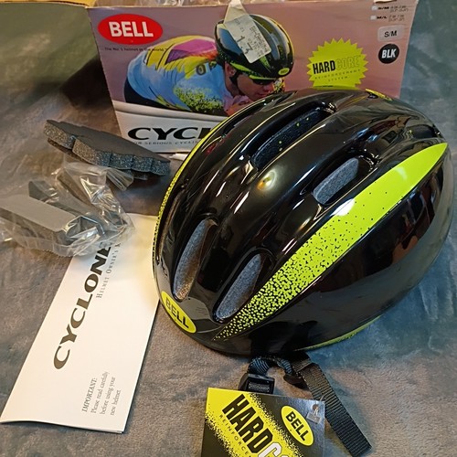 Casco ciclone bell verde fluo - ciclone,