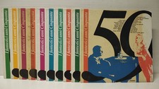 10 DISCHI VINILE LP 33 GIRI I FANTASTICI ANNI CINQUANTA 50 CANZONE ITALIANA