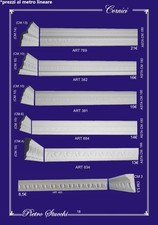 modanature in gesso per