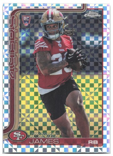 Jordan james topps - chrome,