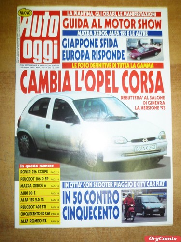 Auto oggi anno vii - oggi,