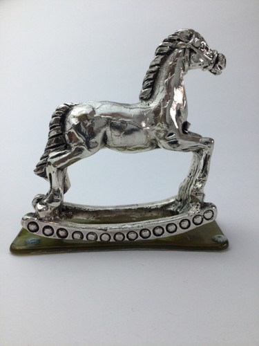 Cavallo dondolo artigianale - a,