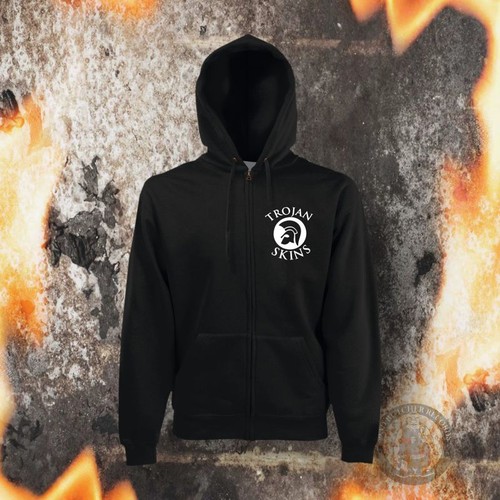 Hooded zipper trojan skins - zipper,