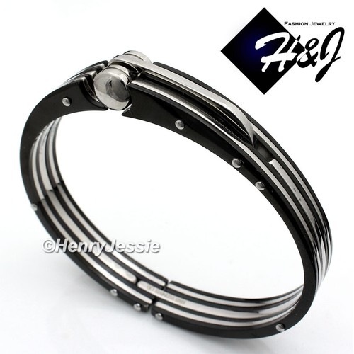 Bracciale uomo acciaio inox - bracciale,