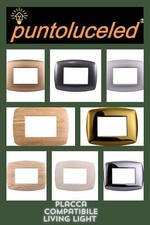 Placca Slim Space Compatibile