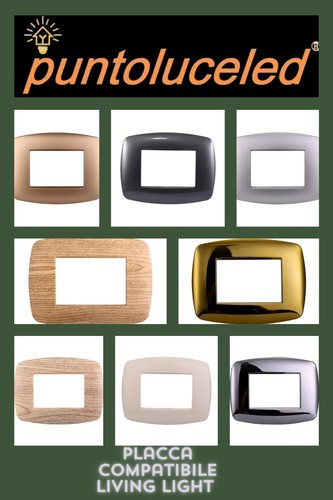 Placca slim space compatibile - placca,