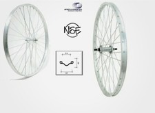 Coppia Ruote  Cerchio Ant. + Post. Bici 28" 6/7 Velocita'