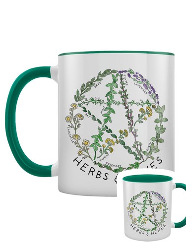 Tazza bicolore interna verde