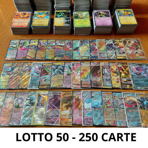Lotto 500 carte pokémon - lotto,