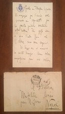 Lettera autografa di Benito