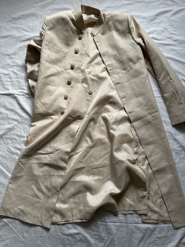 Sherwani uomo beige - sherwani,