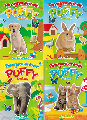 Animals sticker book - animals,
