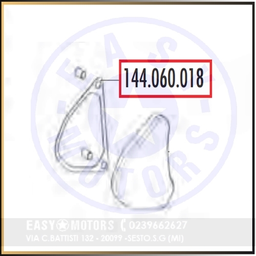Polini 144 060 - 144.060.018, guarnizione