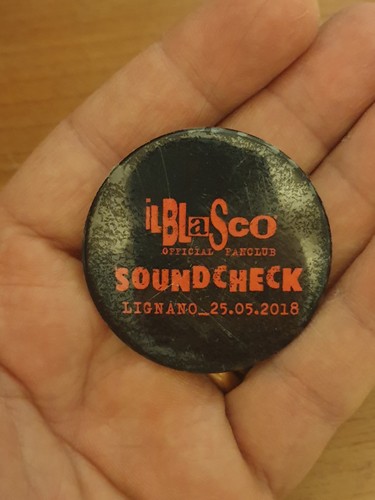 Vasco soundcheck 2018 - 25, 05