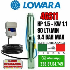 POMPA SOMMERSA LOWARA 4GS11M