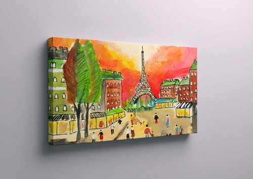 Quadro parigi 1889 - ,