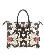 Borsa A Mano Gabs G3 Plus M Trip Stampa Trasformabile Donna Pelle Fiori Optical