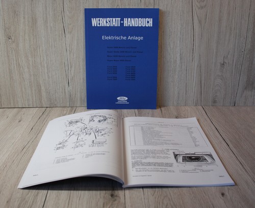Manuale officina ford trattore - manuale,