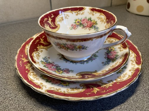 Trio tazza tè - tè,, piattino