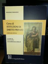 Corso di Istituzioni di