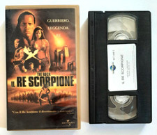Vhs Il Re Scorpione Film Ita Avventura The Rock Kelly Hu Videocassetta (V115) °