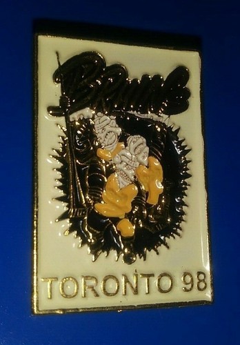 Spilla vintage hockey bruins - spilla,